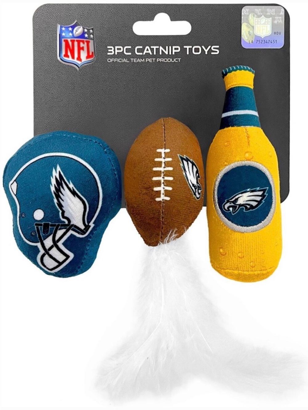 NFL EAGLES CAT PLUSH TOYS (3)